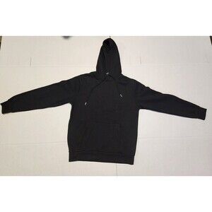 Forever 21  Men's Black Pullover Hoodie Sweater With Front Pocket
